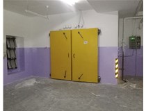 【德軒案例】梧桐院地庫(kù)改造——墻面刷油漆、乳膠漆，改造人防門(mén)油漆